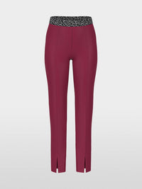 Marc Cain - Siena Trouser Mon Cherry theme