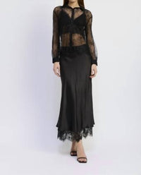 En Saison - Darcy Lace Shirt With Bralette