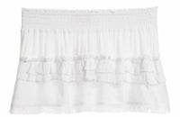 Vintage Havana - Girl's Layered Raw Edged Skirt