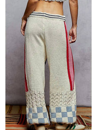 Pol - Women's Patch Chenille Sweater Pants
