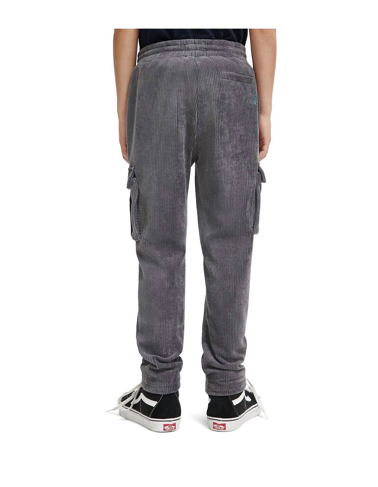 Scotch & Soda - Corduroy Cargo Sweatpants