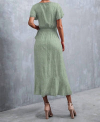 Annva Fashion - Midi Wrap Dress