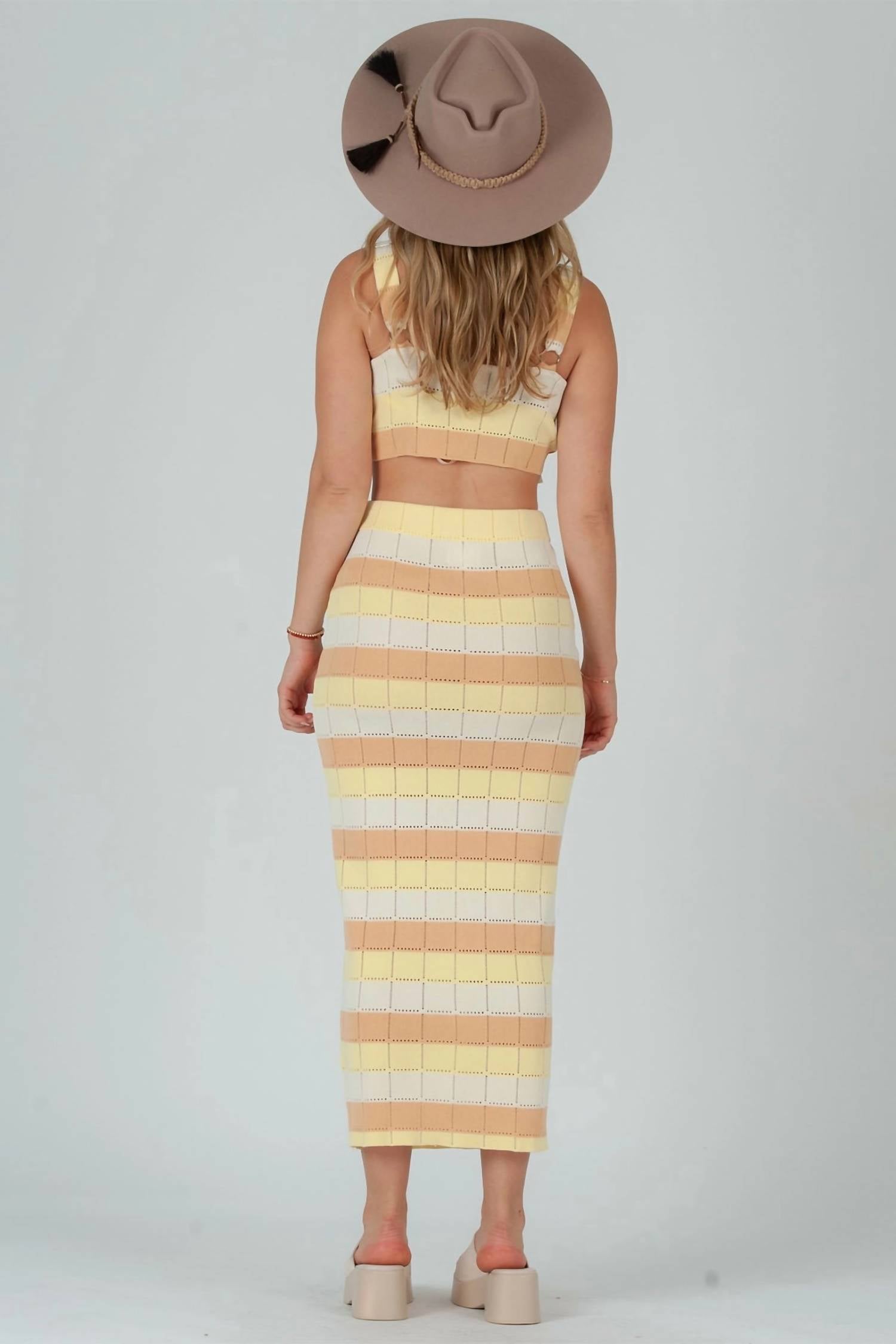 Lucca - Andi Knit Maxi Skirt