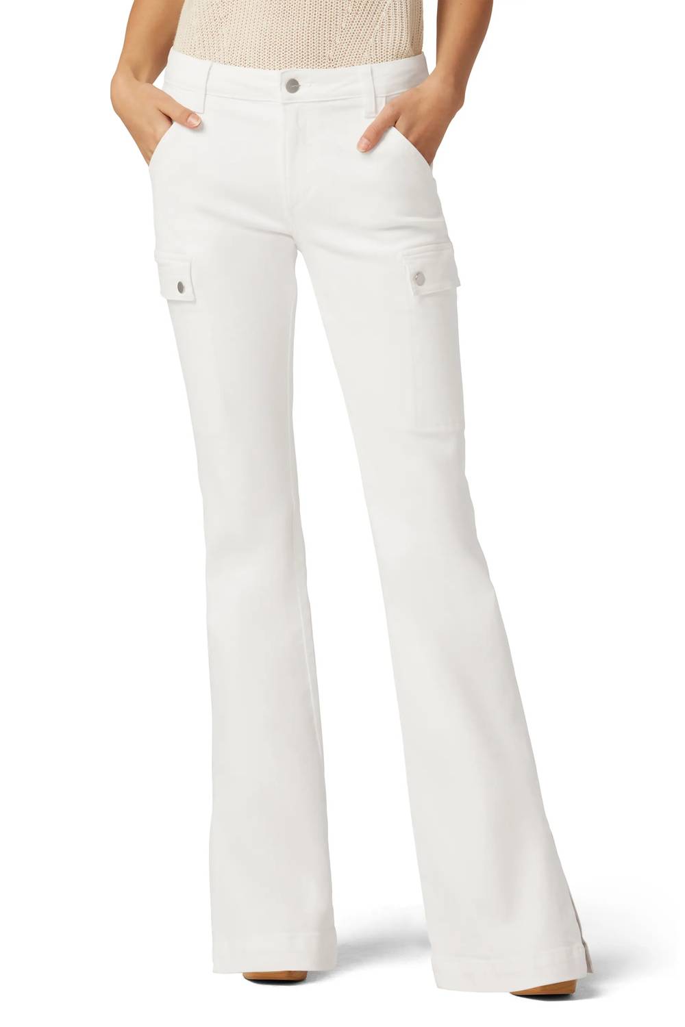 Joe'S Jeans - Women's Frankie Mid-rise Cargo Bootcut Jeans