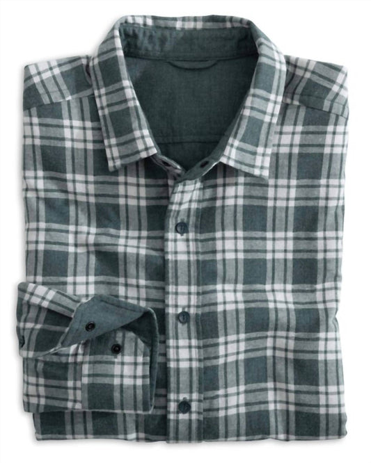 Southern Tide - Melbourne Reversible Plaid Heather Sportshirt