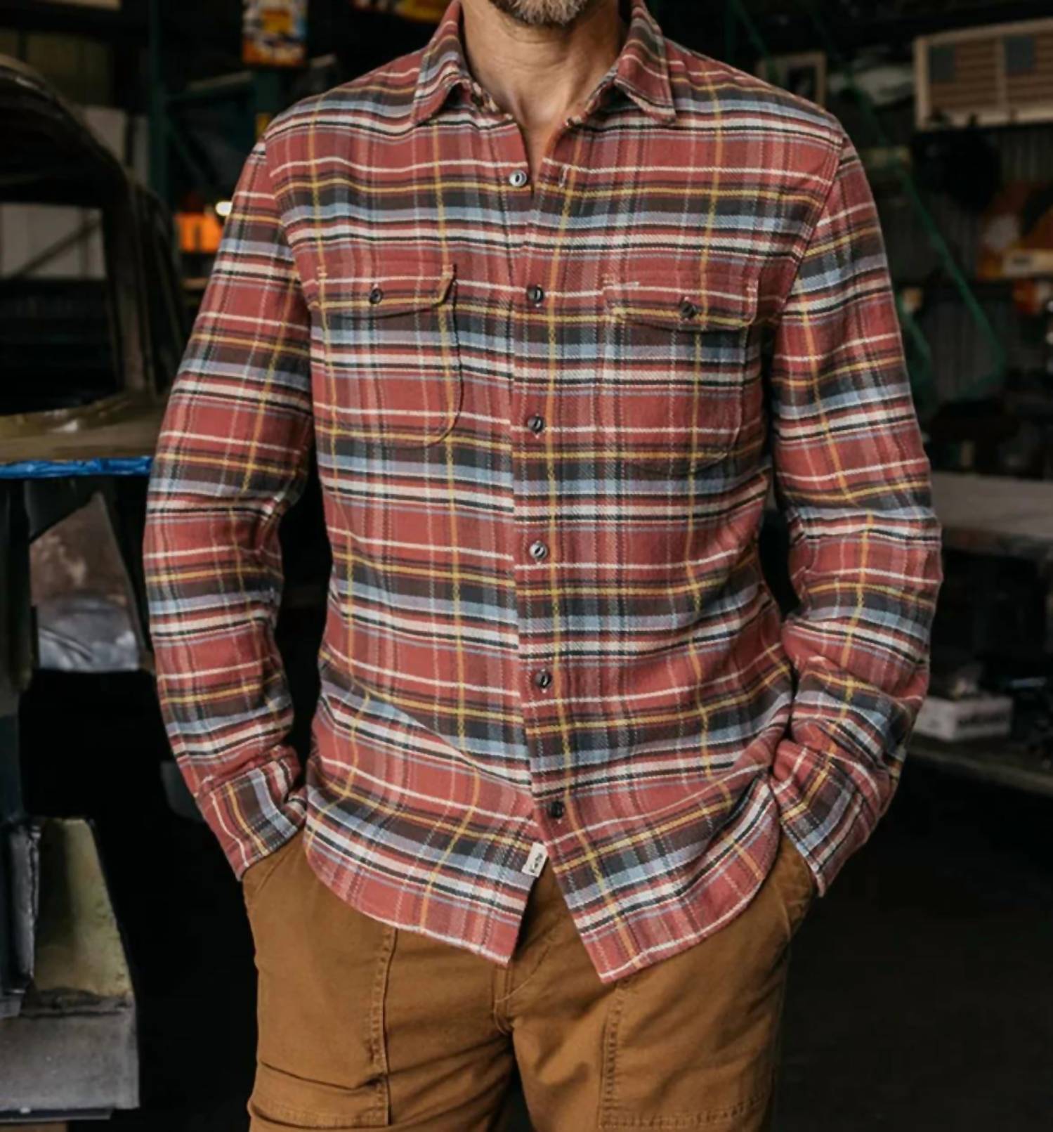 Hiroshi Kato - Brace Vintage Diamond Plaid Shirt