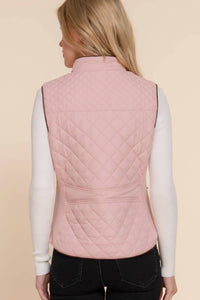 Active Basic - Quilted Ribbed Side Detail Vest