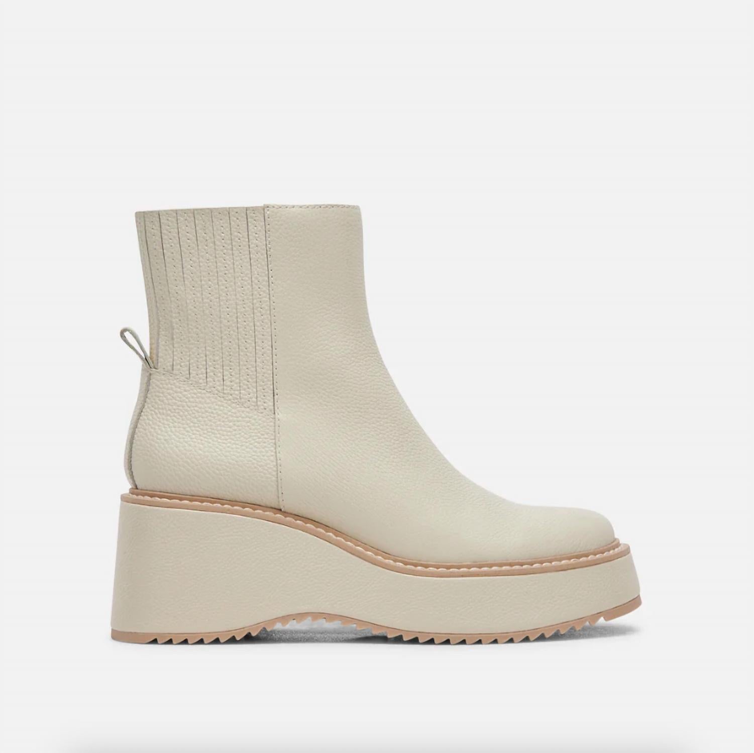 Dolce Vita Women's Hilde Boots in ivory - women's shoe