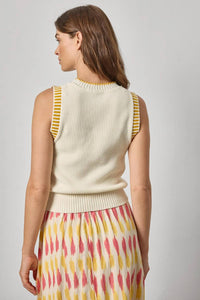 Lilla P - Sleeveless Crewneck Sweater