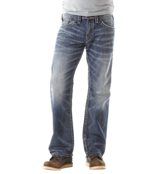 Silver Jeans Co - Zac Relaxed Fit Straight Leg Jeans