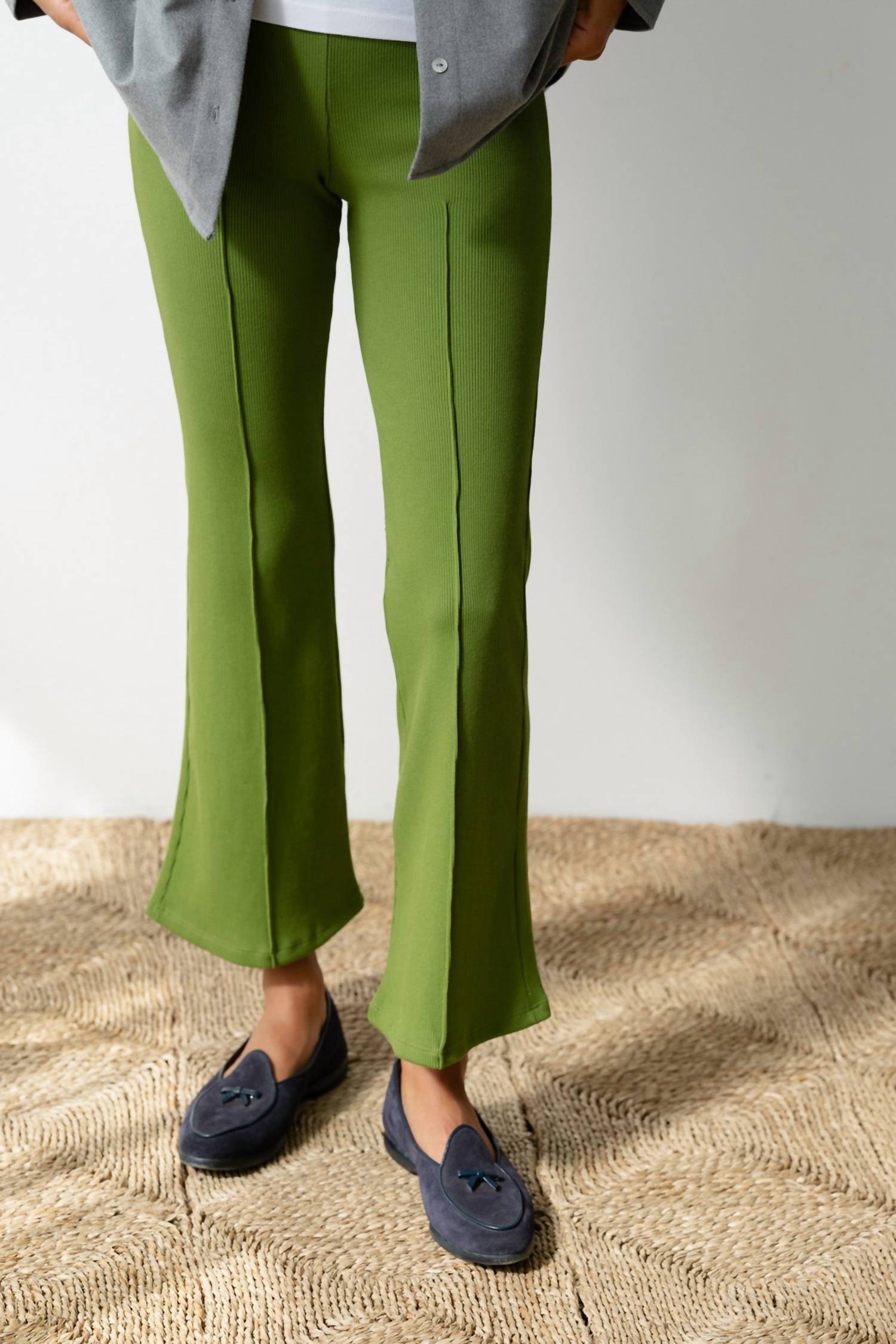 Donni. - Rib Kick Flare Pants