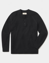 The Normal Brand - Coolmax Textured Henley Sweater