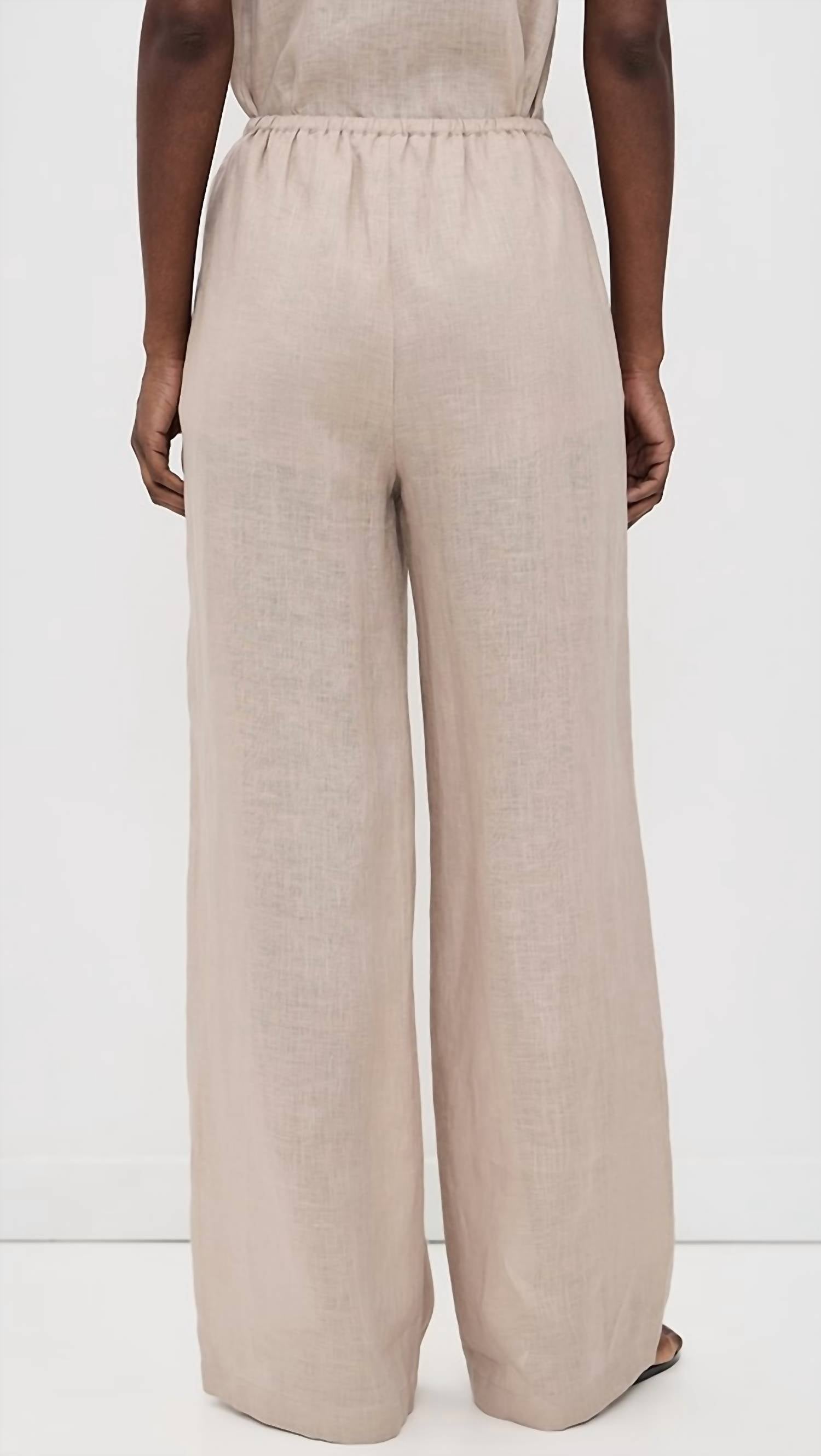 Frame - Linen Lounge Pant