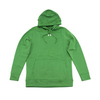 UNDER ARMOUR Men's Hustle Fleece Hoodie in team kelly green - men's shirt