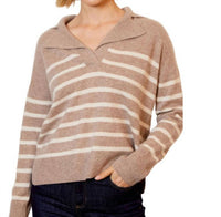 Dh New York - Notched Collar Sweater