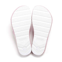 HUNTER Women's Original Terry Towelling Logo Slides in fox glove - women's shoe - view 10