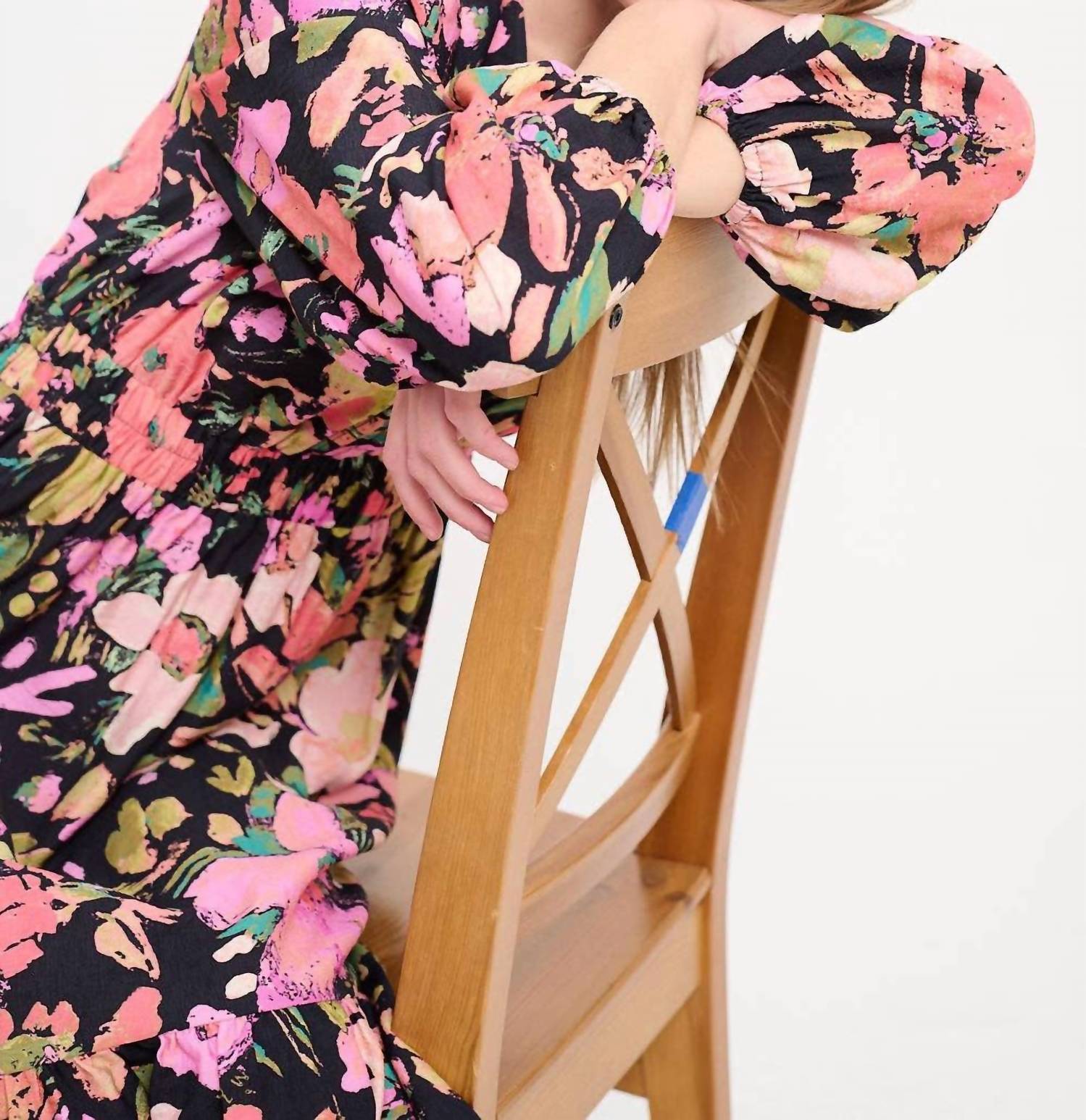 Meet Me In Santorini - Garden Maxi Dress