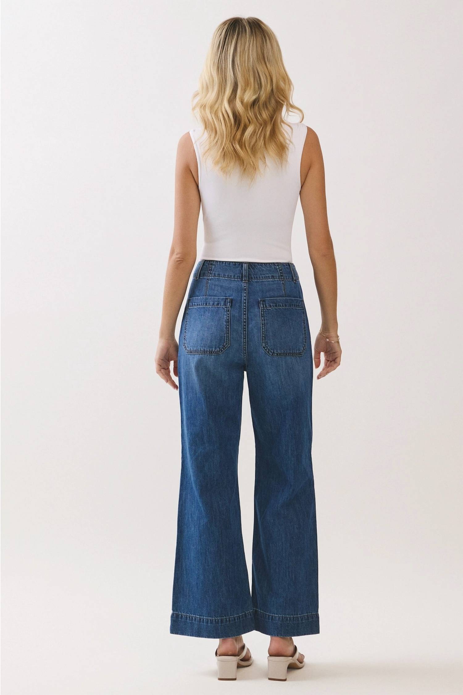 Letter To Juliet - Rosa A-line Darted Jeans