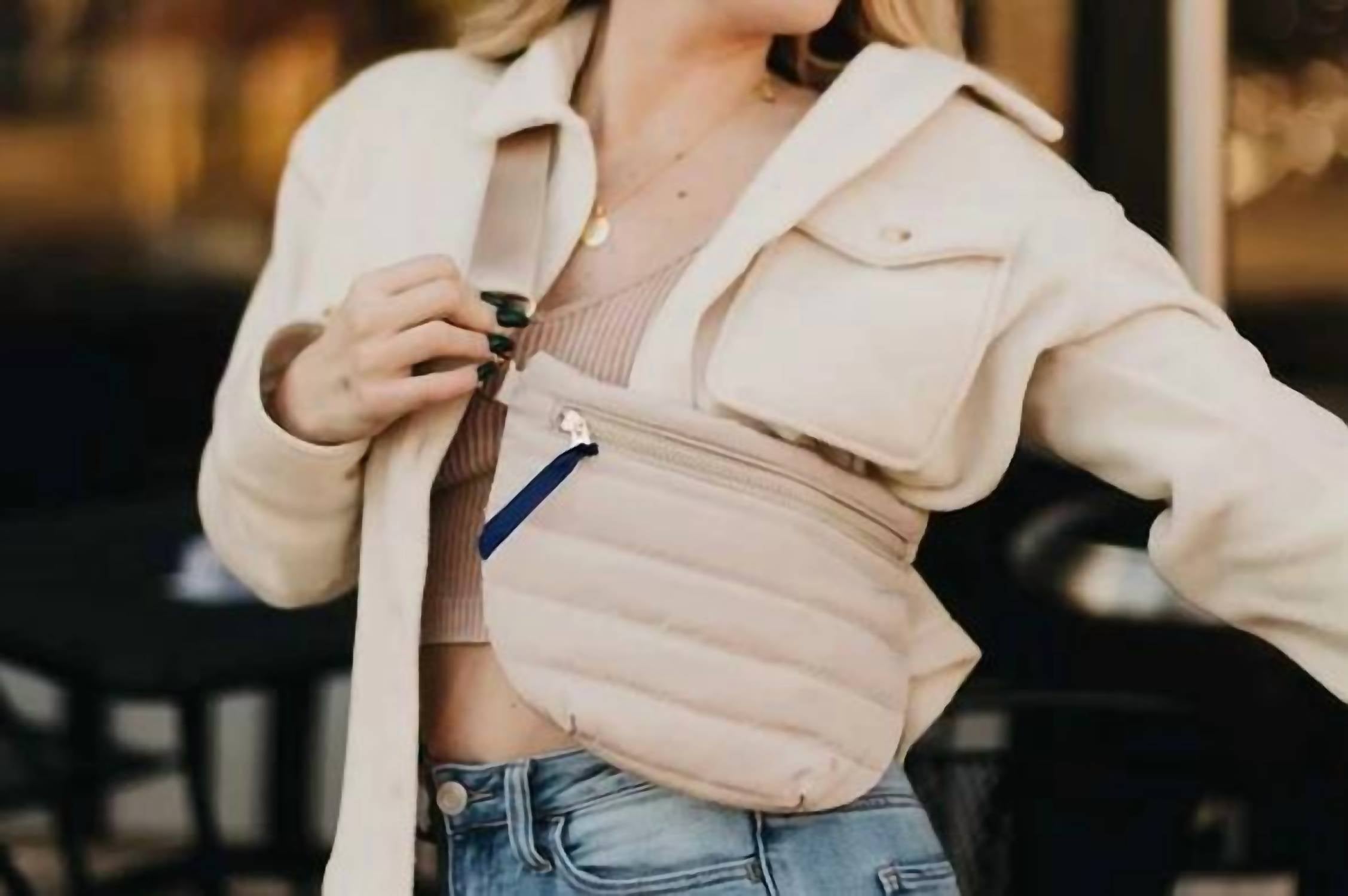Pretty Simple - Women's Jolie Puffer Belt Bag