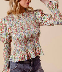 So Me - Felecity Floral Top