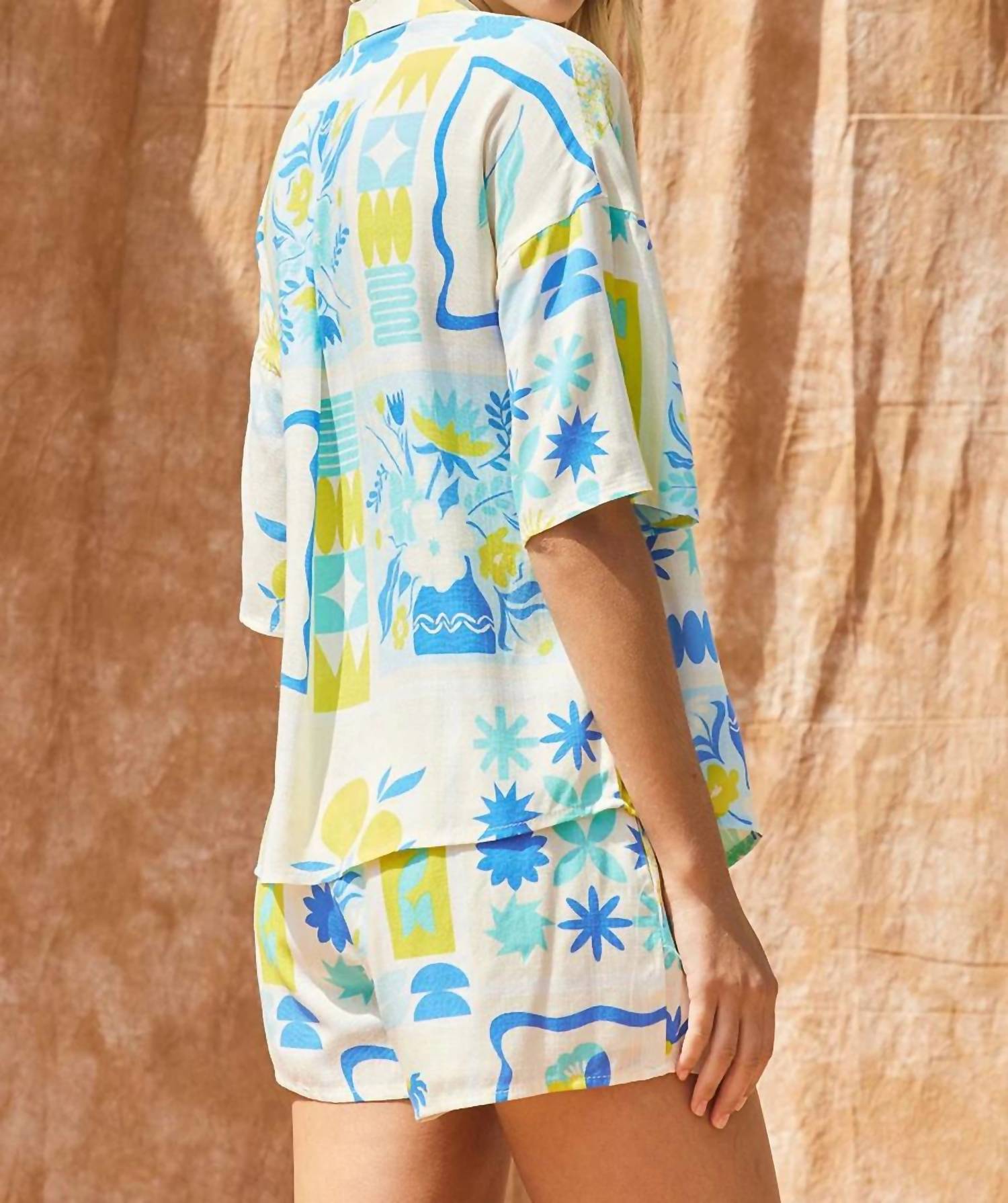 Illa Illa - Limeaide Short Set