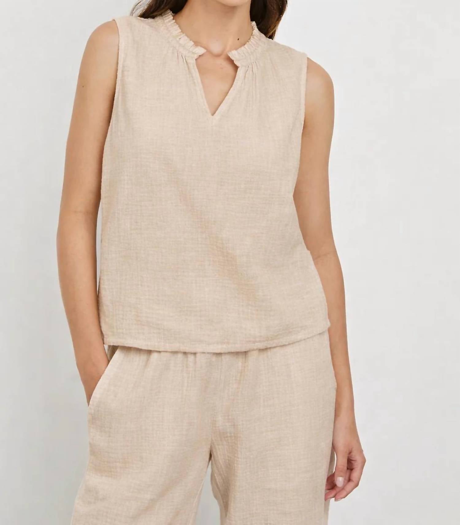 Rails - Christy V Neck Gauze Top
