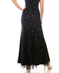 Aidan Mattox - Sleeveless Embellished Evening Dress