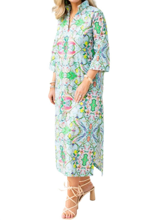 House Of Mbr - Carolina Long Caftan Dress