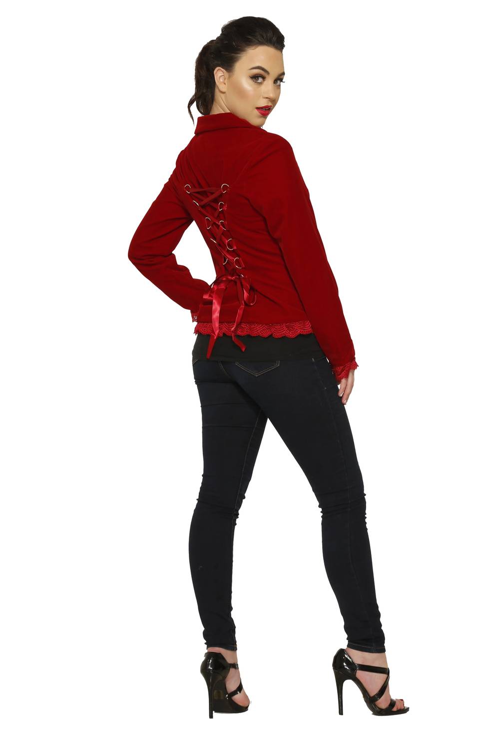 Hearts & Roses - Evaline Velveteen Jacket
