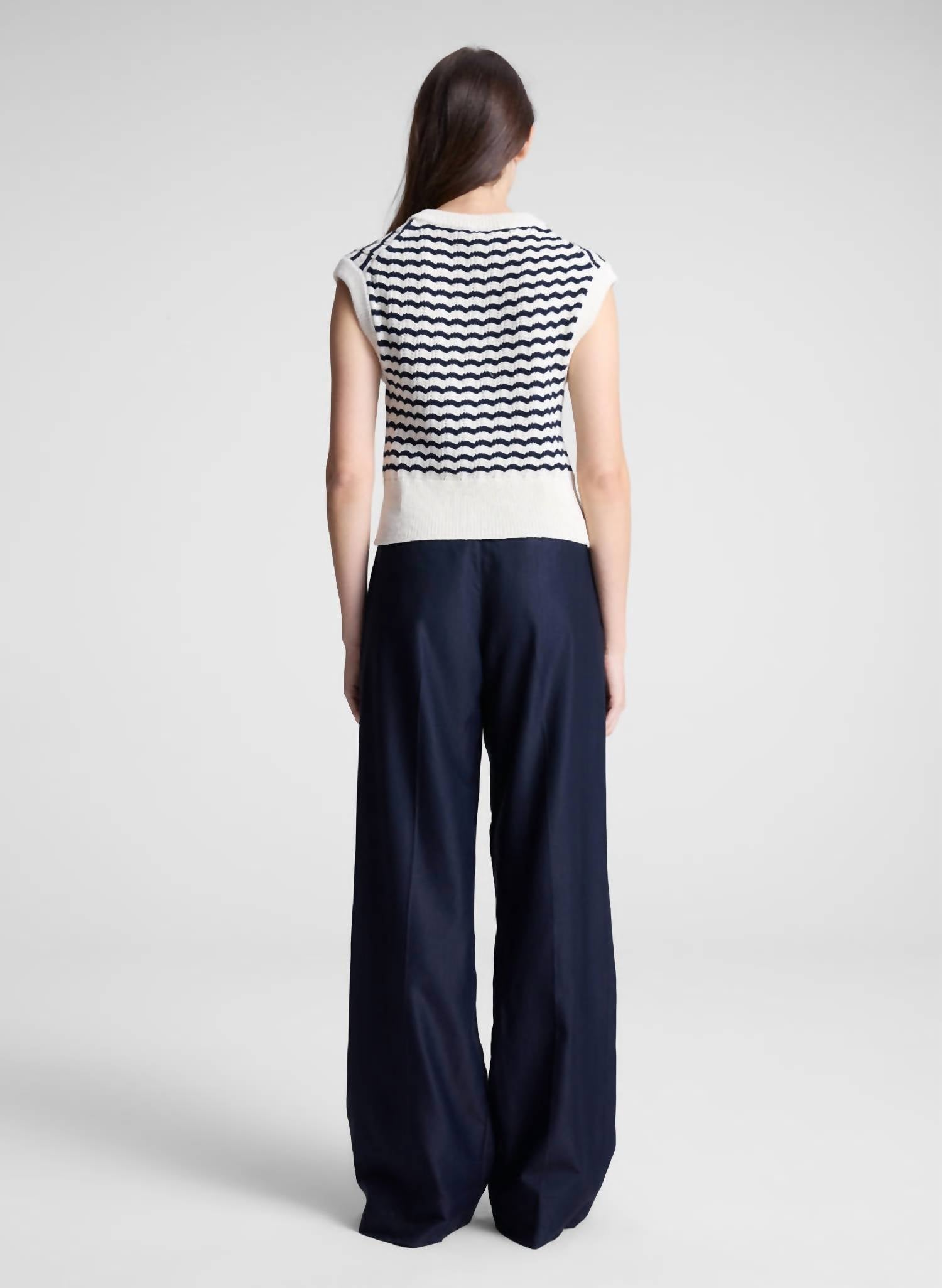A.L.C. - Margo Striped Knit Top