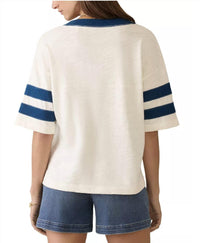 Faherty - Sunwashed Slub Varsity Tee