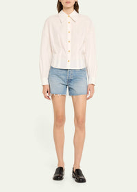 Mother - Skipper Short N Long Fray Shorts
