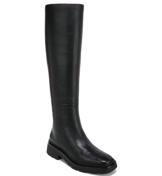 Vince - Women's Rune Leather Knee‑high Lug Boots