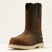 Ariat - Men's Rebar Lift Pull On Moc Toe Composite Toe Work Boot - Medium