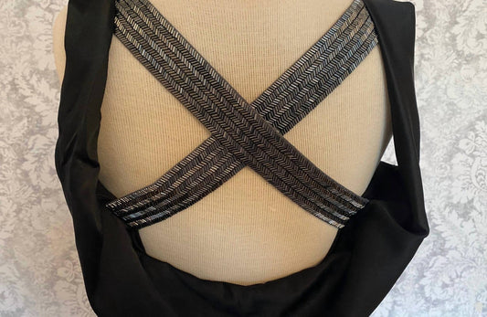 Sequined Strap Dress