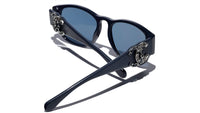 Chanel - Rectangle Non Polarized Sunglasses 5455qb - 164380