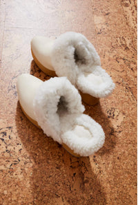 WOMEN'S PILLOW SHEARLING CLOG