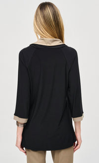 Joseph Ribkoff - Cowl Neck Knit Top
