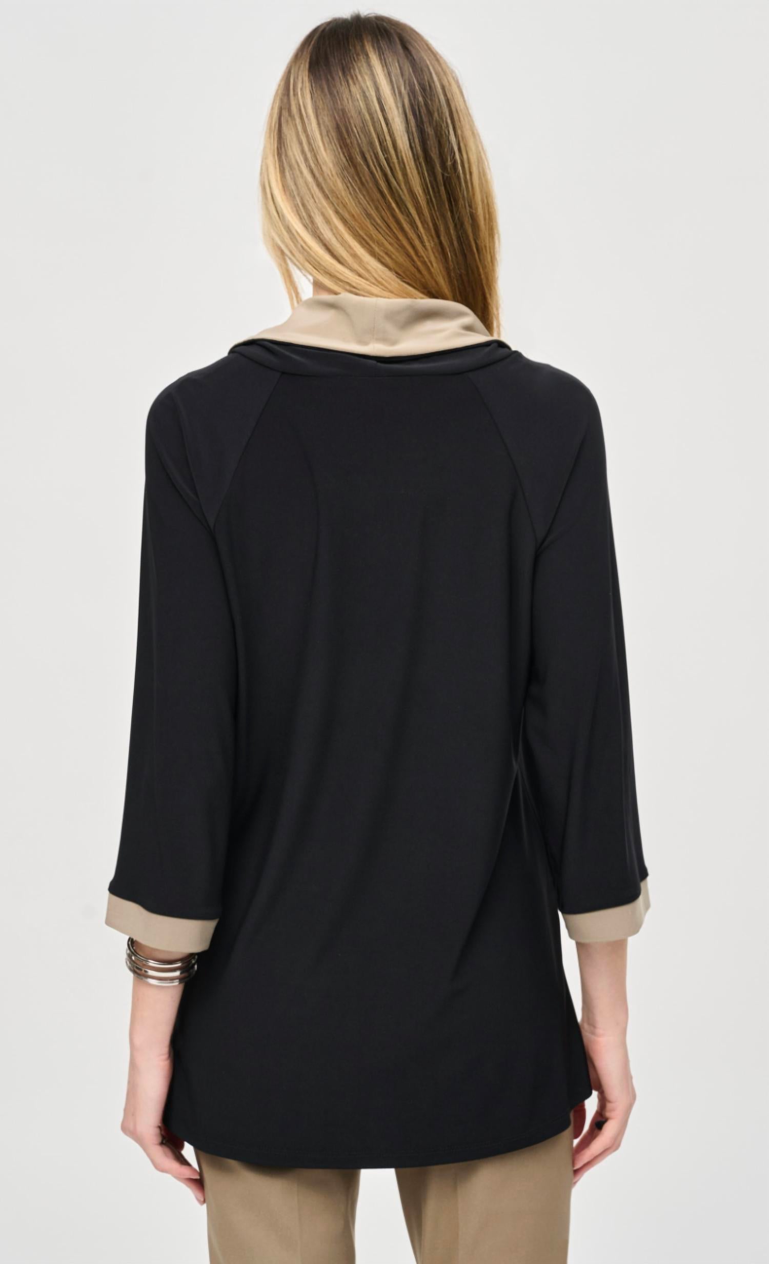 Joseph Ribkoff - Cowl Neck Knit Top