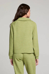 Saltwater Luxe - Half Zip Raglan Pullover