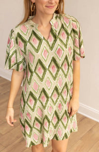 Southern Grace - The Jackie Triangular Mini Dress