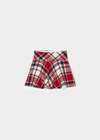 Mayoral - Mini Check Skirt