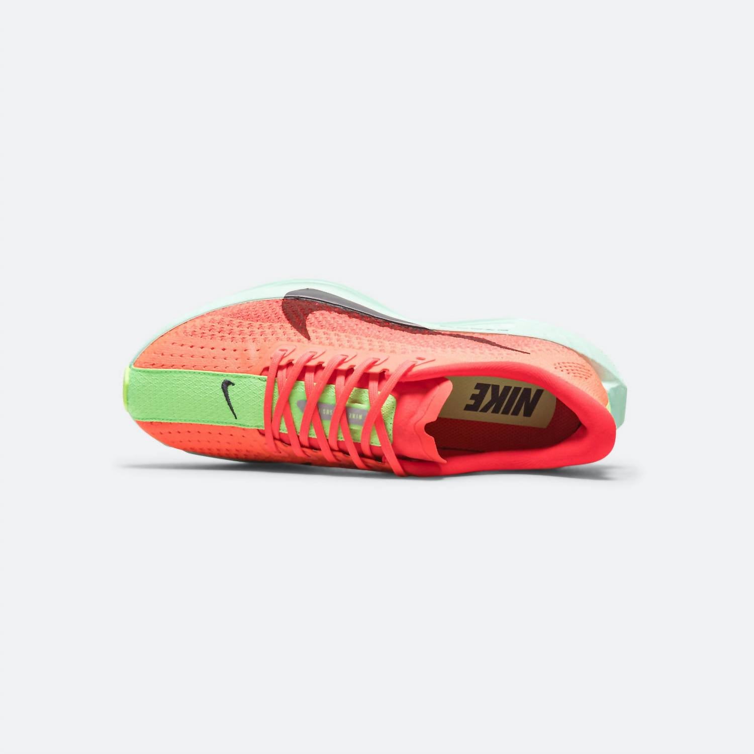 NIKE Women's Pegasus Plus Shoe in bright crimson cave purple lime blast - women's shoe - alternate view