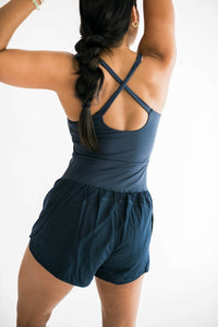 Falcon Park - Joy Cutout Athletic Romper