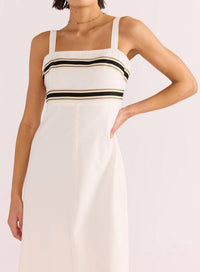 Minkpink - Briar Trim Midi Dress