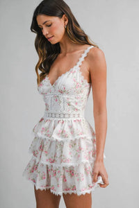Mable - St. Barth's Floral Mini Dress