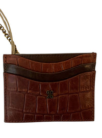 HOBO Women's Max Wallet in brandy - women's bag - detail view