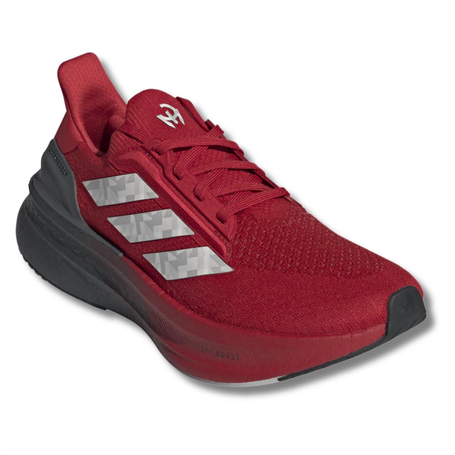 adidas Men's Mahomes Ultraboost 5x Running Shoe in red - men's sneaker - detail view