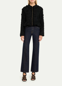 Ulla Johnson - Rosalind Textured Peplum Jacket
