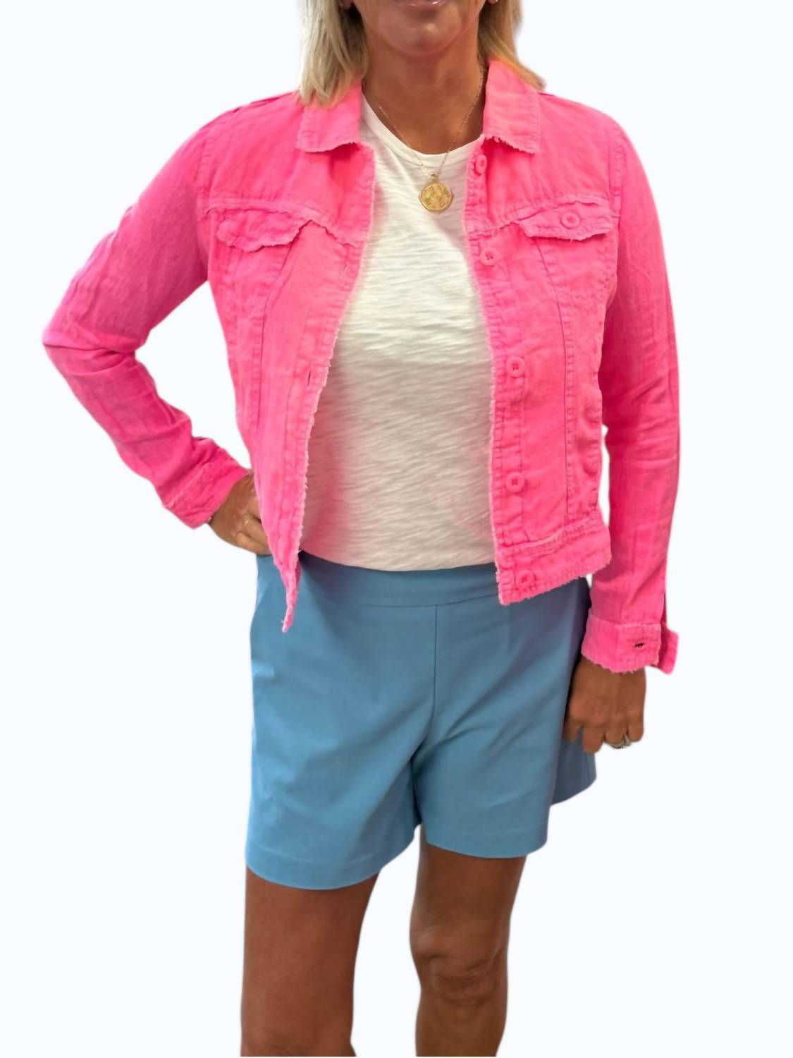 Lulu-B - Linen Travel Jacket